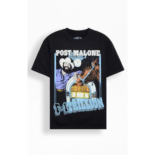 PacSun Men's Post Malone Jukebox Oversized T-Shirt - Multicolor