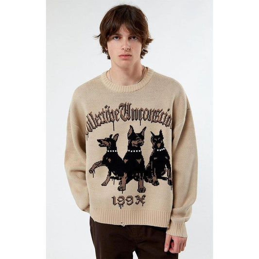 PacSun Men's Sand Collective Cropped Sweater