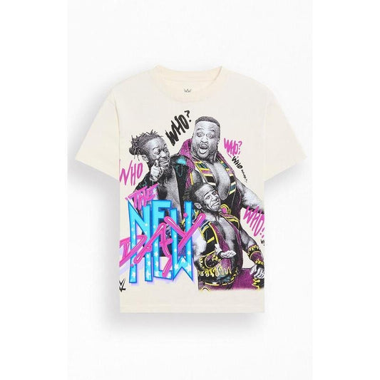 PacSun Men's WWE The New Day T-Shirt - Multicolor