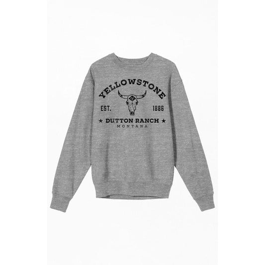 PacSun Men's Yellowstone Dutton Ranch Crew Neck Sweatshirt