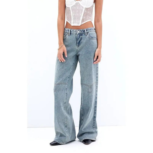 PacSun Women's Casey Western Low Rise Baggy Jeans