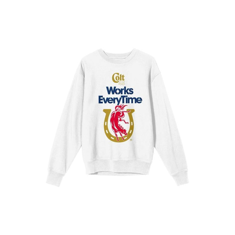 PacSun Women's Colt 45 Works Every Time Crew Neck Sweatshirt