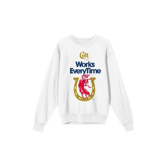 PacSun Women's Colt 45 Works Every Time Crew Neck Sweatshirt