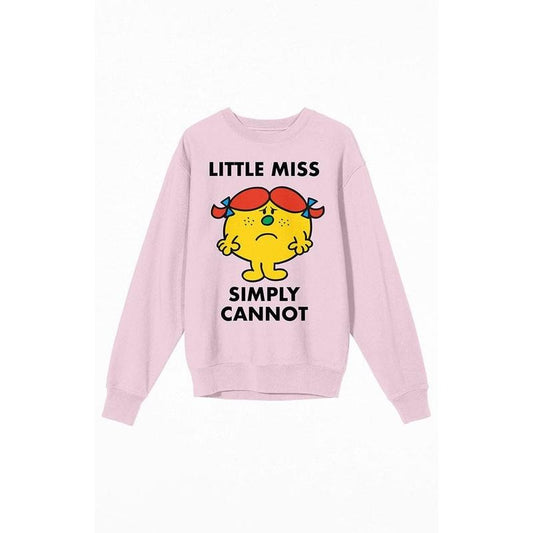 PacSun Women's Little Miss Simply Cannot Crew Neck Sweatshirt