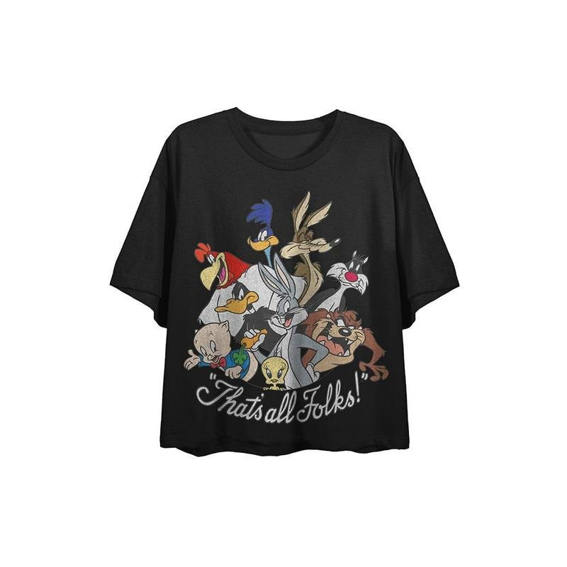 PacSun Women's Looney Tunes Cropped T-Shirtstyle{n002}2