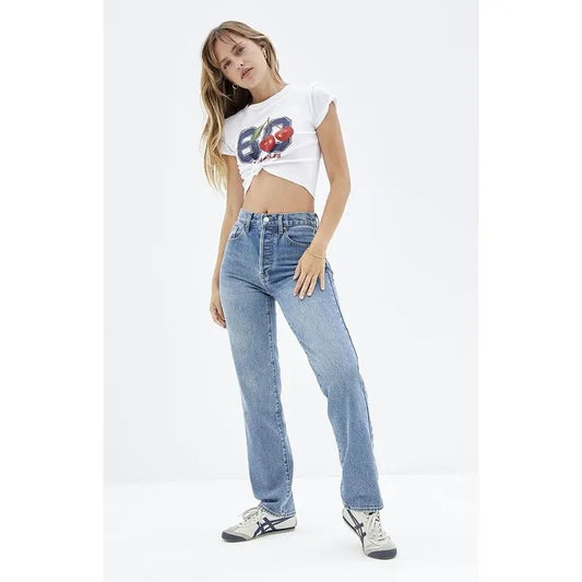 PacSun Women's Medium Indigo Dad Jeans