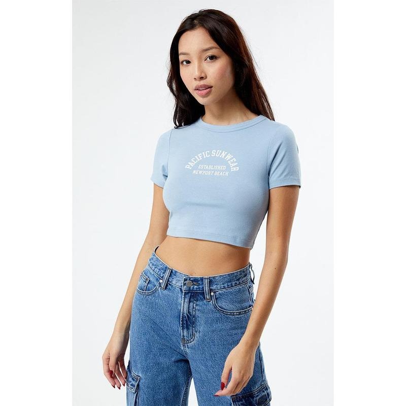 PacSun Women's Pacific Sunwear Newport Beach Baby T-Shirt