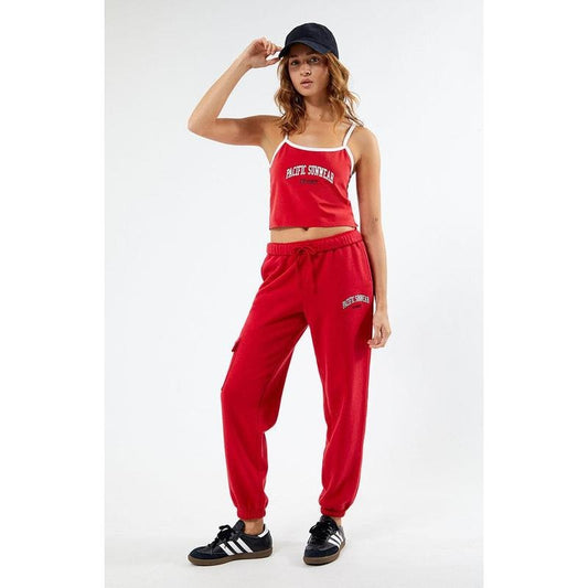 PacSun Women's Pacific Sunwear Sport Cargo Sweatpants