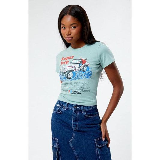 PacSun Women's Super Jeep Baby T-Shirt