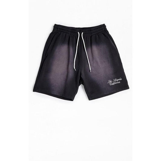 Pacsun Men's Black Potassium Fleece Volley Sweat Shorts