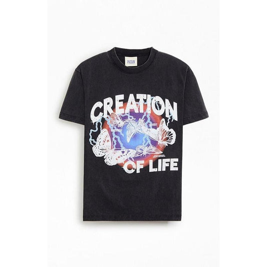 Pacsun Men's Creation Of Life T-Shirt - Multicolor