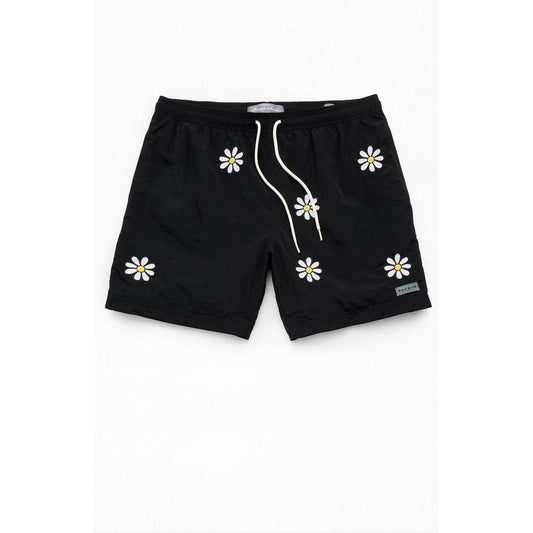Pacsun Men's Daisy Embroidered 6.5" Swim Trunks
