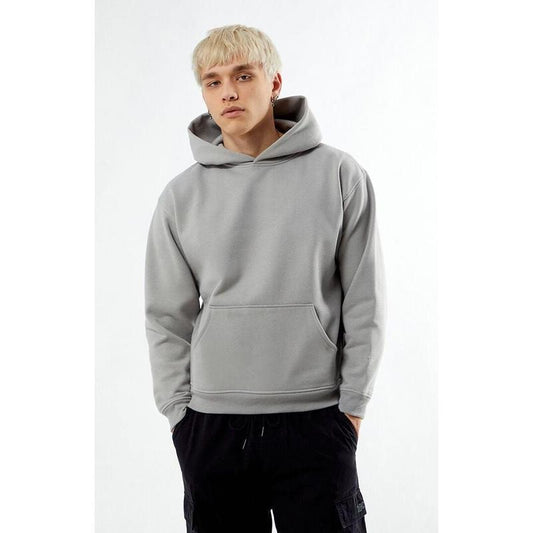 Pacsun Men's Gray Solid Color Hoodie