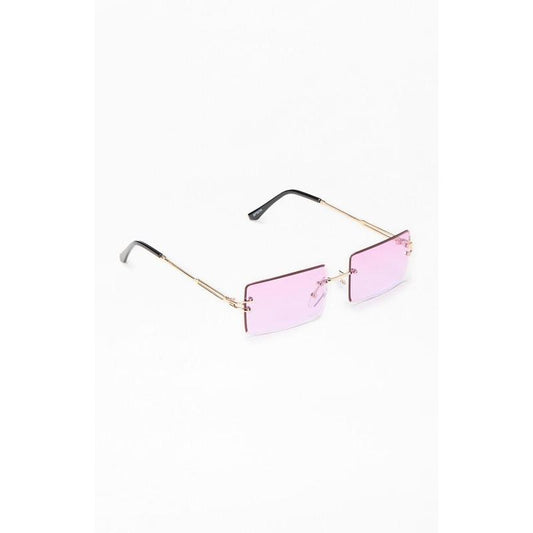 Pacsun Men's Joey Rose Frameless Rectangle Sunglasses