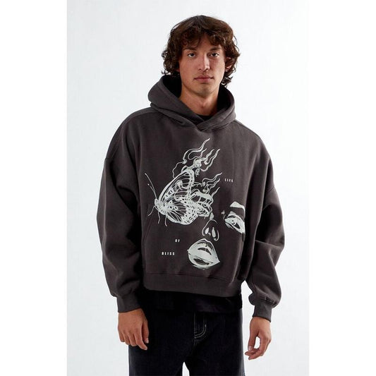 Pacsun Men's Life of Bliss Cropped Hoodie