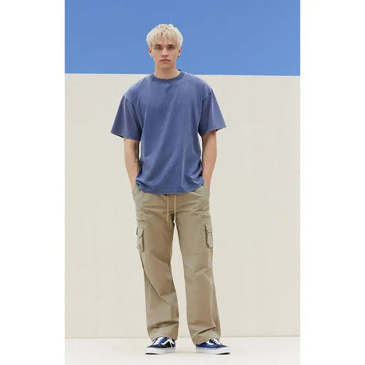 Pacsun Men's Olive Baggy Cargo Pantsstyle{n002}2