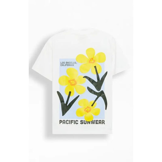 Pacsun Men's Pacific Sunwear Floral Oversized T-Shirt - Multicolor