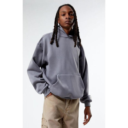 Pacsun Men's Pewter Solid Hoodie