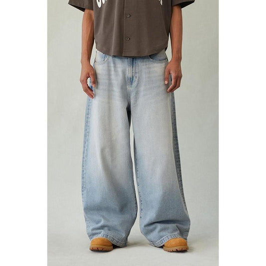 Pacsun Men's Ryder Ultra Baggy Jeans Light Blue Tint