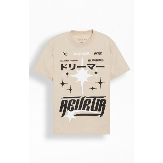 Pacsun Men's Stars And Dreams Oversized T-Shirt
