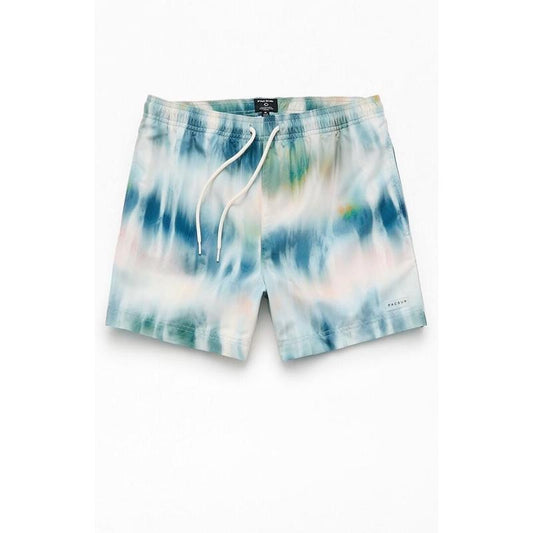 Pacsun Men's Tie Dye 4.5" Swim Trunks