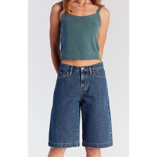 Pacsun Women's Dark Indigo Extreme Jorts