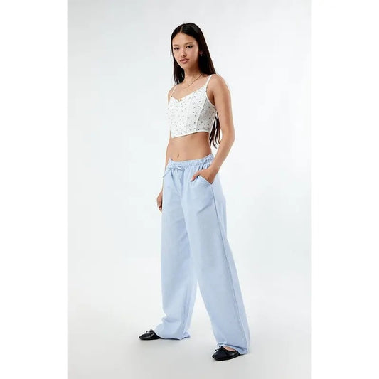 Pacsun Women's Linen Pull-On Pants