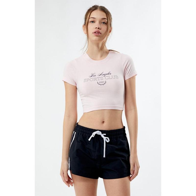 Pacsun Women's Los Angeles Sports Club Baby T-Shirt