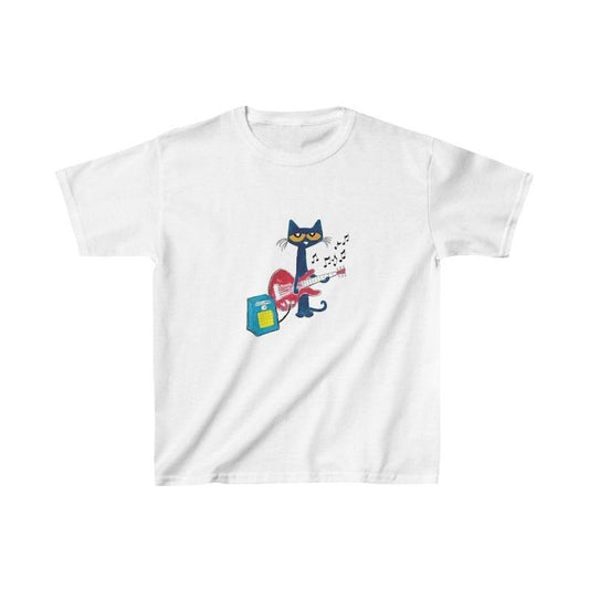 Pete the Cat Playing Guitar Baby Tee, Y2K Baby Tee, 90s Baby Tee, Graphic Shirt Crop, Coquette Vintage