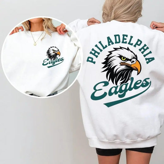 Philadelphia Football Sweatshirt, Trendy Philadelphia Football Sweatshirt, Philadelphia Football Fan Sweatshirt