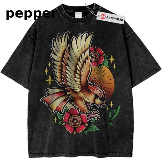 Pidgeotto Shirt, Pokemon Shirt, PKM Shirt, Anime Shirt, Vintage Tee