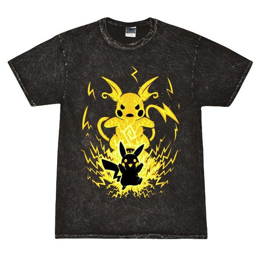 Pikachu Evolution T-shirt, Pokemon shirt, Pokemon Ball Graphic Tee , pokemon Funny, cute pokemon, Anime Tee Womenswear Top Cotton