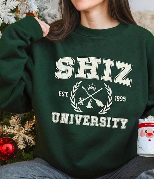 Pink and Green Inspired Wicked Sweatshirt, Broadway Musical Edition