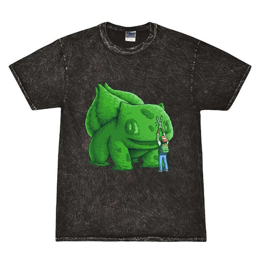 Plant Type Monster  Vintage Tee, Bulbasaur T-Shirt, Pokemon Tee, Anime Shirt, Animation Graphic Tees, Gym Shirt, Gift For Men Women Top