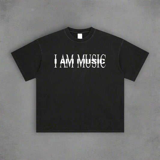 Play boi I AM MUSIC Washed T Shirt, Play boi concert Rap tee, Playboi album T shirt, Graphic tee, Fashion Cotton, Streetwear
