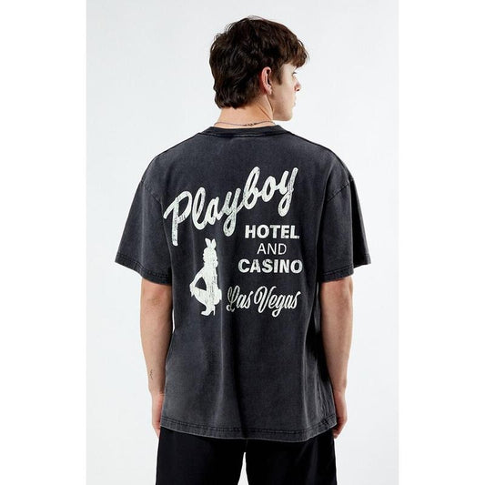 Playboy Men's By PacSun Sports Oversized T-Shirt - Multicolor