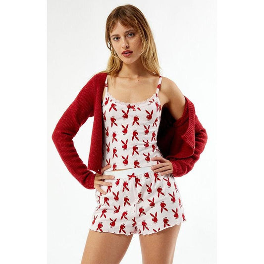 Playboy Women's By PacSun Bunny Print Sleep Shorts
