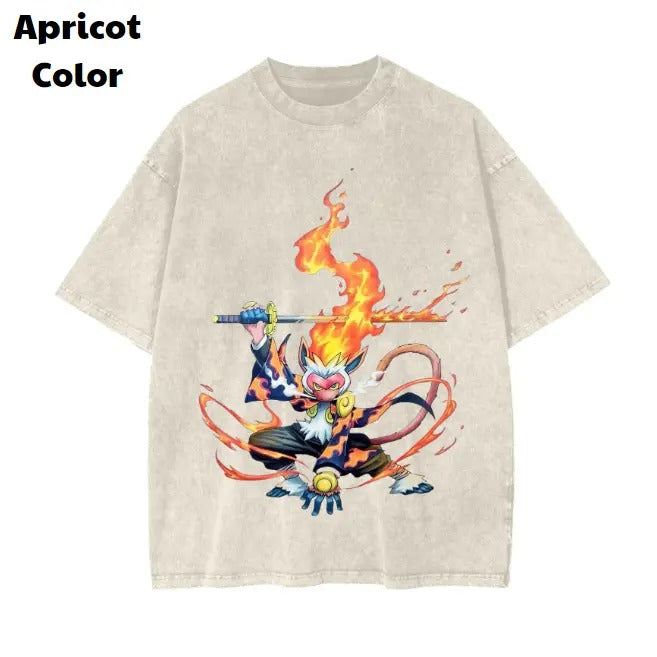 Pokemon Vintage Tees, Infernape Slayer T-Shirt, Pokemon Graphic Tees, Pokemon Shirt, Unisex Anime Shirt, Menswear Womenswear Streetwear