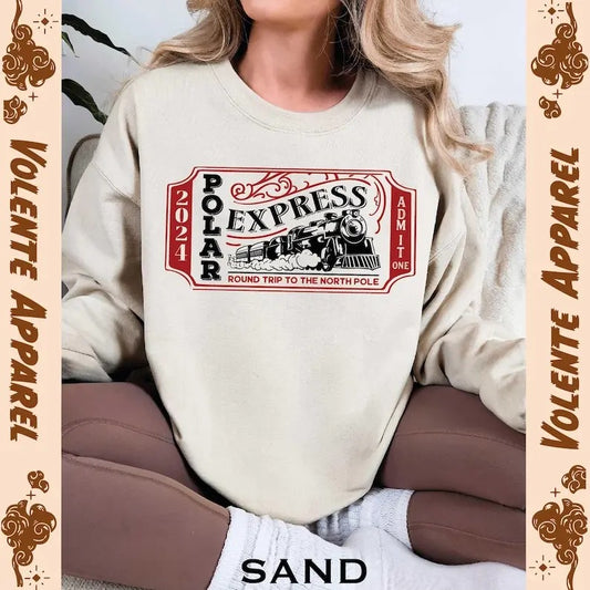 Polar Express Christmas Shirt, Polar Express Ticket Shirt, Train Depot Shirt, North Pole Shirt, Christmas Holiday Shirt, Polar Express  T-shirt, sweater and Hoodie