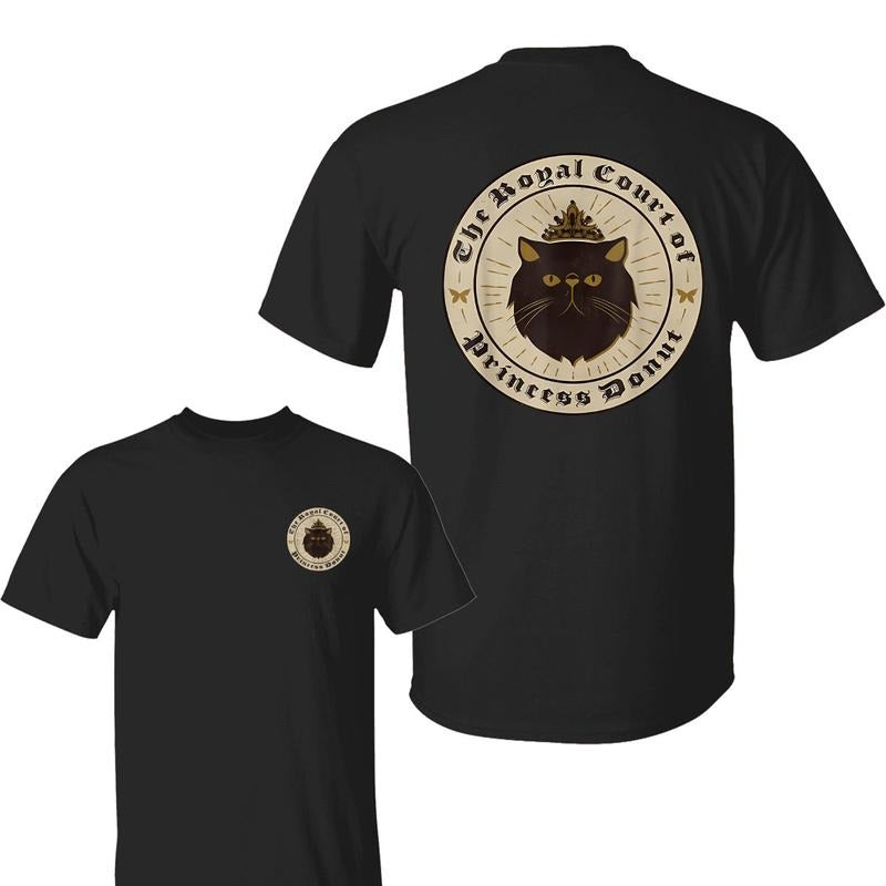 Princess Donut Mongo Edition Dungeon Crawler Carl 2 Sided T-Shirt, Cat Shirt, Book Lover Tee, Mothers Day Shirt, For Men, For Women