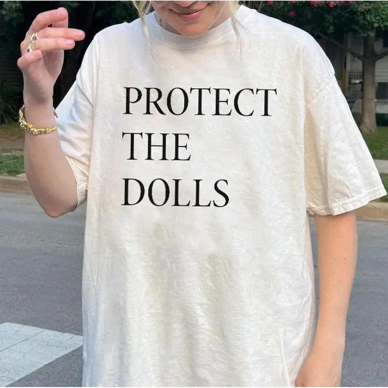Protect The Dolls Tshirt, Gender Equality Shirt, Trans Pride Shirt, Human Rights Activist, Feminist Tee, Unisex Short Sleeve Tee women Top Womenswear