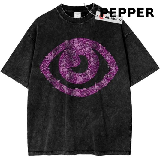 Psychic-Type Pokemon Shirt, PKM Shirt, Anime Shirt, Vintage Tee