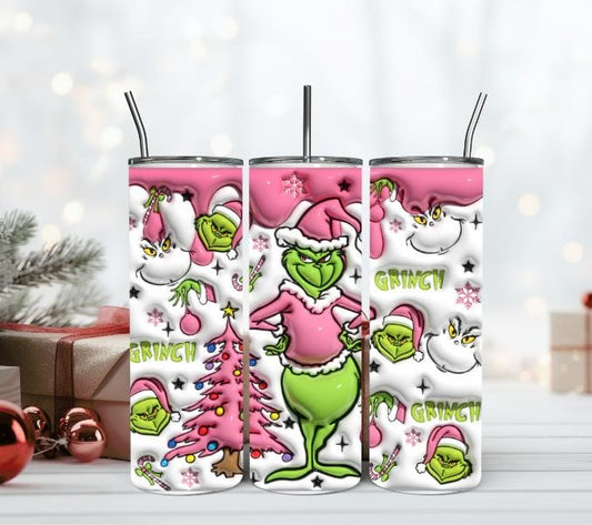 Puffy Green Man Tumbler