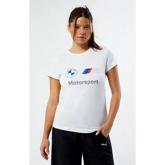 Puma Women's White BMW Motorsports Essential T-Shirt