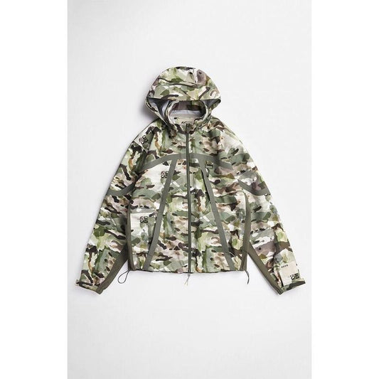 RC Outdoor Supply Men's Camo Hooded Shell Jacket