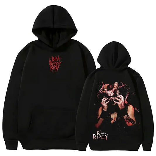 RHEA RIPLEY WWE V1 HOODIE, RHEA RIPLEY Hoodie, WWE Hoodie, Wrestling Gift, Sports Shirt, Gift for Him Gift For Her Hoodie Sweatshirt Streetwear Clothing Cotton