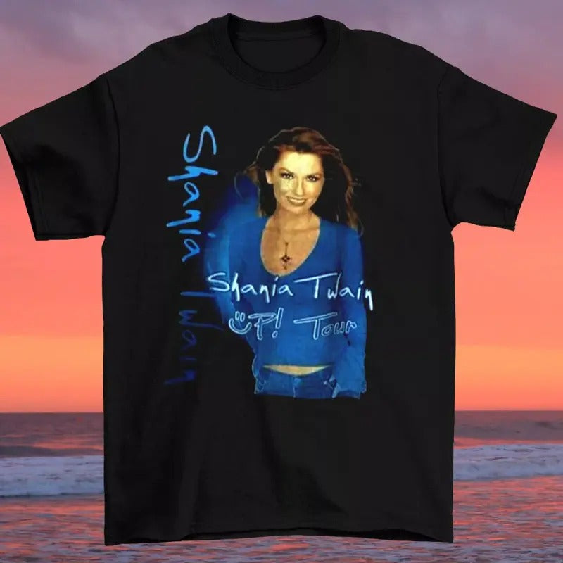 Rare Shania Up Tour Country Music T-Shirt All Size S-3XL