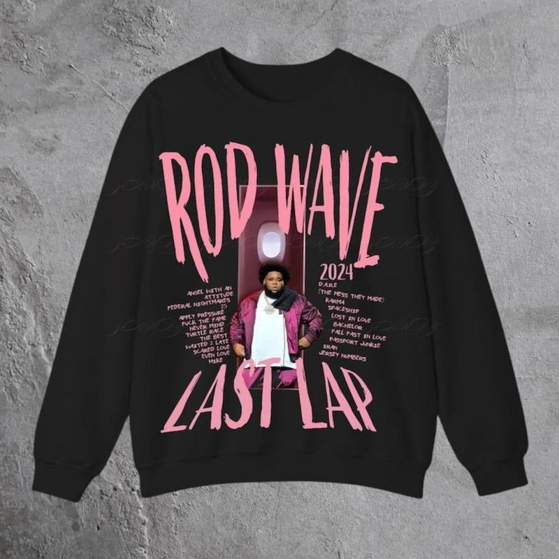 Rd Wave Signature Sweatshirt Hoodie T-shirt Two Side Last Lap Tour Music Hoodie Unisex Gift For Fan T-Shirt Tops The Last Lap Shirts