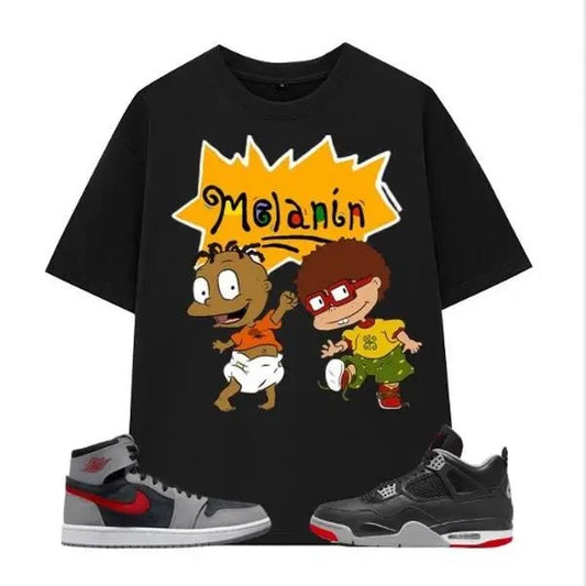 Real Homies Shirt Black Graphic, Shirt to match Sneakers