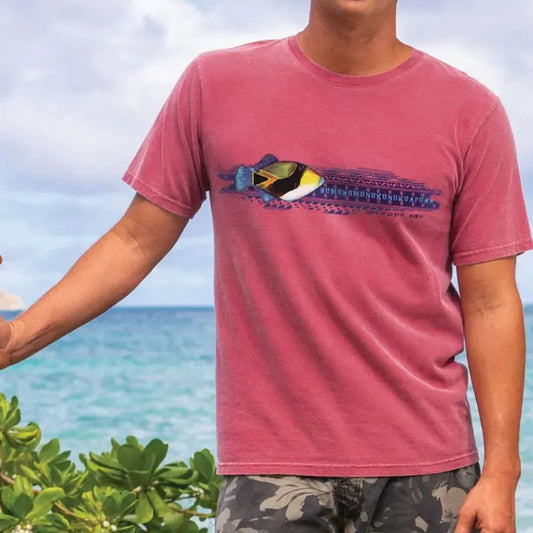 Red Big Reef Paradise T-Shirt , T-Shirt For Unisex , Gift For Men , Gift For Women Menswear Top Streetwear Tshirt